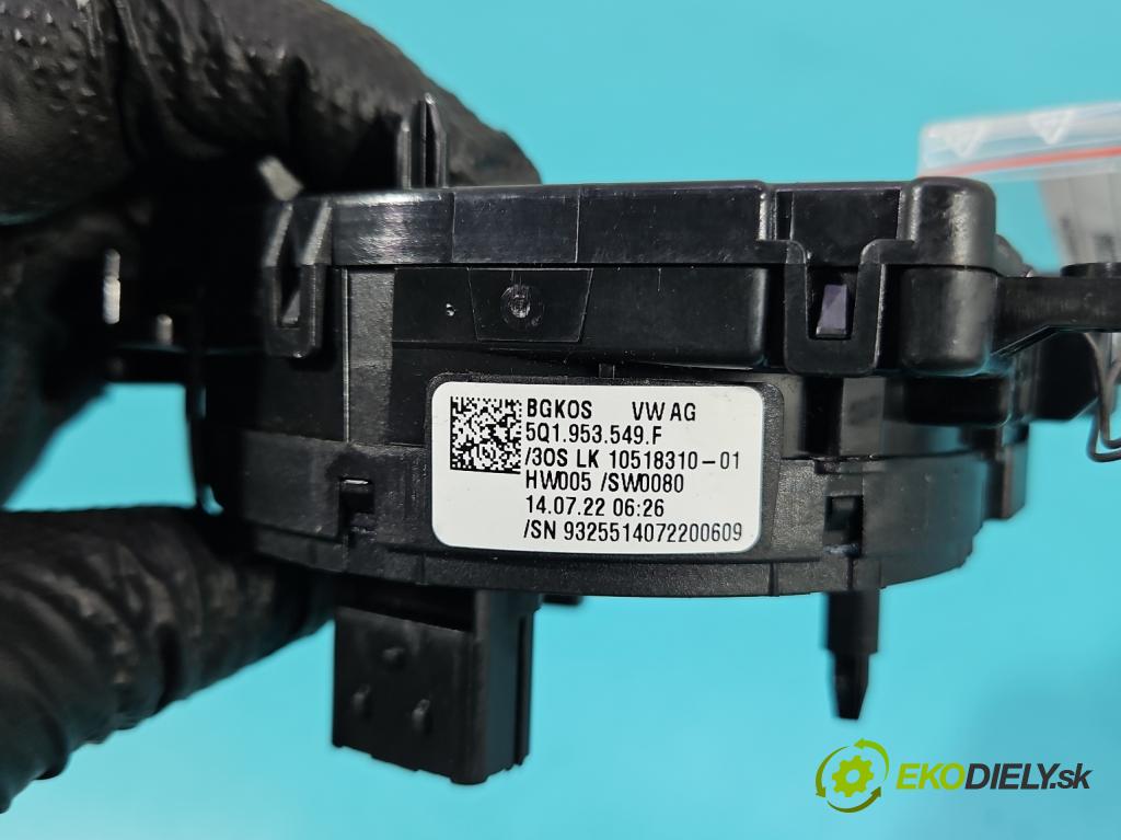 Cupra Formentor 20- 1.5 TSI 150 HP automatic 110 kW 1498 cm3 5- Páska: airbag 5Q1953549F (Airbag)