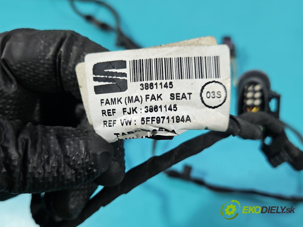 Cupra Formentor 20- 1.5 TSI 150 hp automatic 110 kW 1498 cm3 5- Balíček: nárazníku zadní 5FF971194A