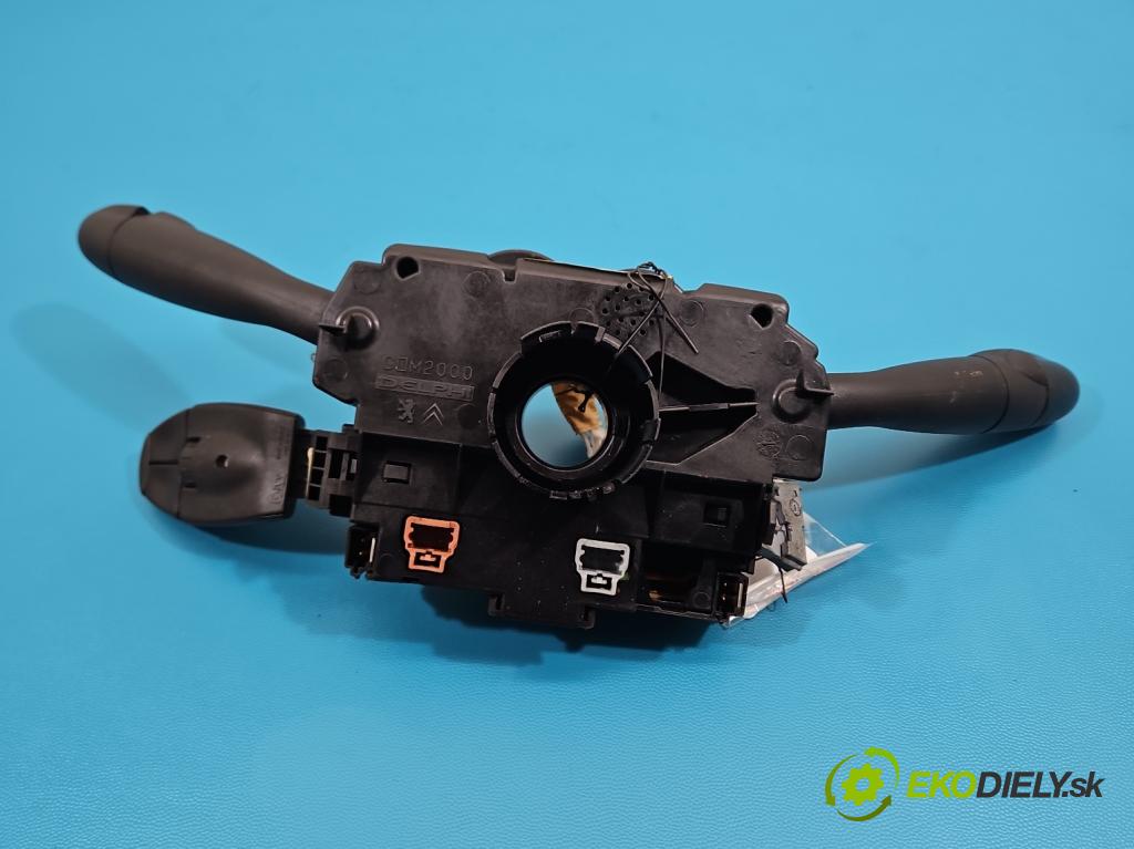 Peugeot 206 1.4 8V 75 HP manual 55 kW 1360 cm3 3- prepínač komplex: 96542542XT (Prepínacie páčky pod volantom)