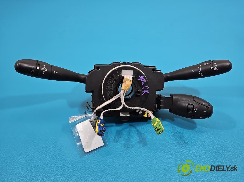 Peugeot 206 1.4 8V 75 HP manual 55 kW 1360 cm3 3- prepínač komplex: 96542542XT (Prepínacie páčky pod volantom)