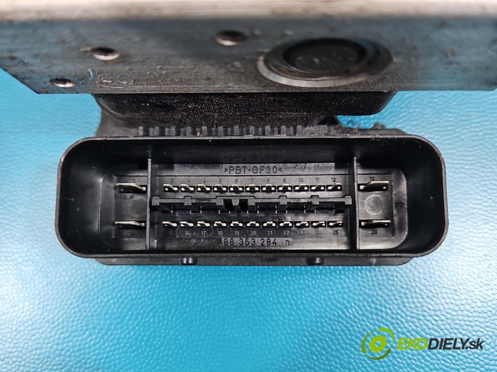 Peugeot 206 1.4 8V 75 HP manual 55 kW 1360 cm3 3- čerpadlo abs 9652342980 (Pumpa ABS)