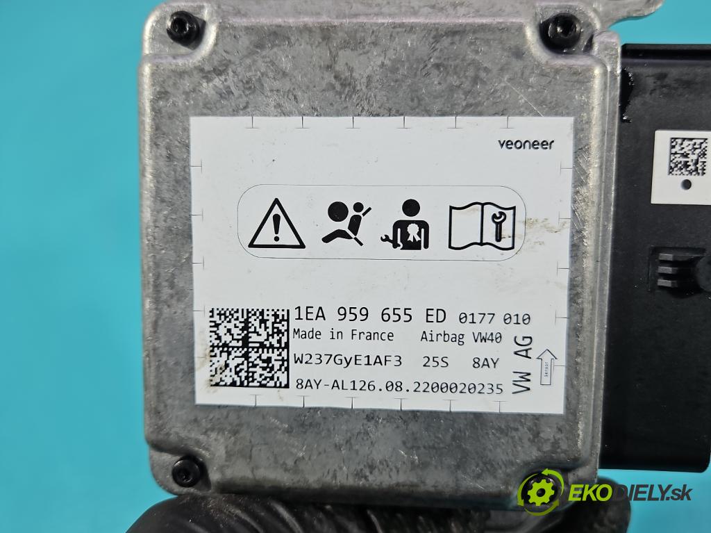 Cupra Formentor 20- 1.5 TSI 150 HP automatic 110 kW 1498 cm3 5- riadiaca jednotka vankúše: 1EA959655ED