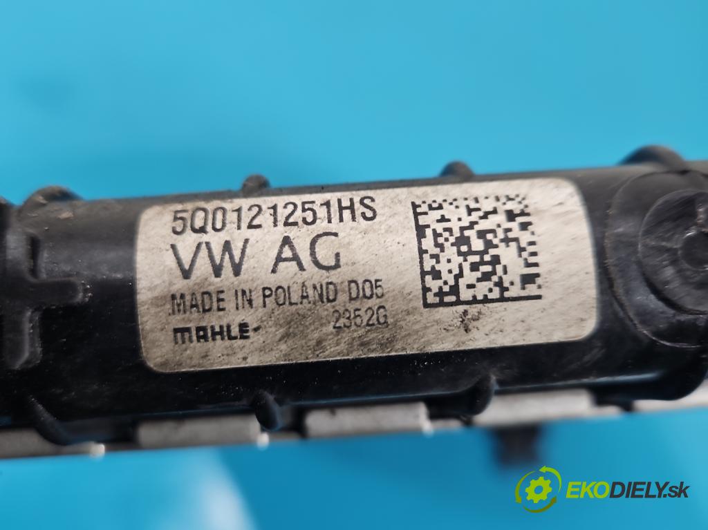 Cupra Formentor 20- 1.5 TSI 150 hp automatic 110 kW 1498 cm3 5- Chladič vody 5Q0121251HS (Vodní chladič)