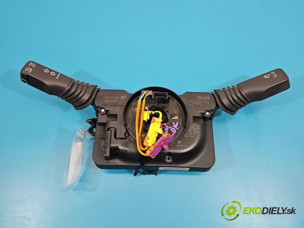 Opel Astra III 2004-2014 1.6 16V 105 hp manual 77 kW 1598 cm3 5- Přepínač sdružený 13236788 (Páčky pod volantem)