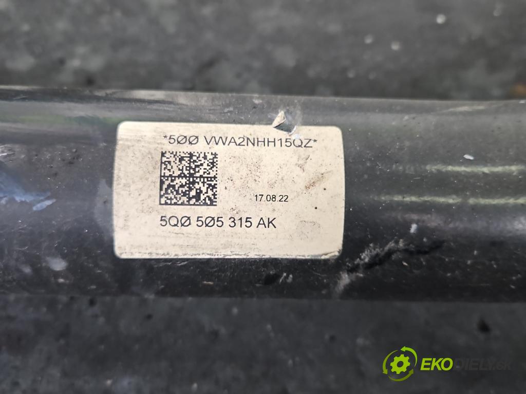 Cupra Formentor 20- 1.5 TSI 150 HP automatic 110 kW 1498 cm3 5- zadna výstuha 5Q0505315AK (Výstuha zadná)