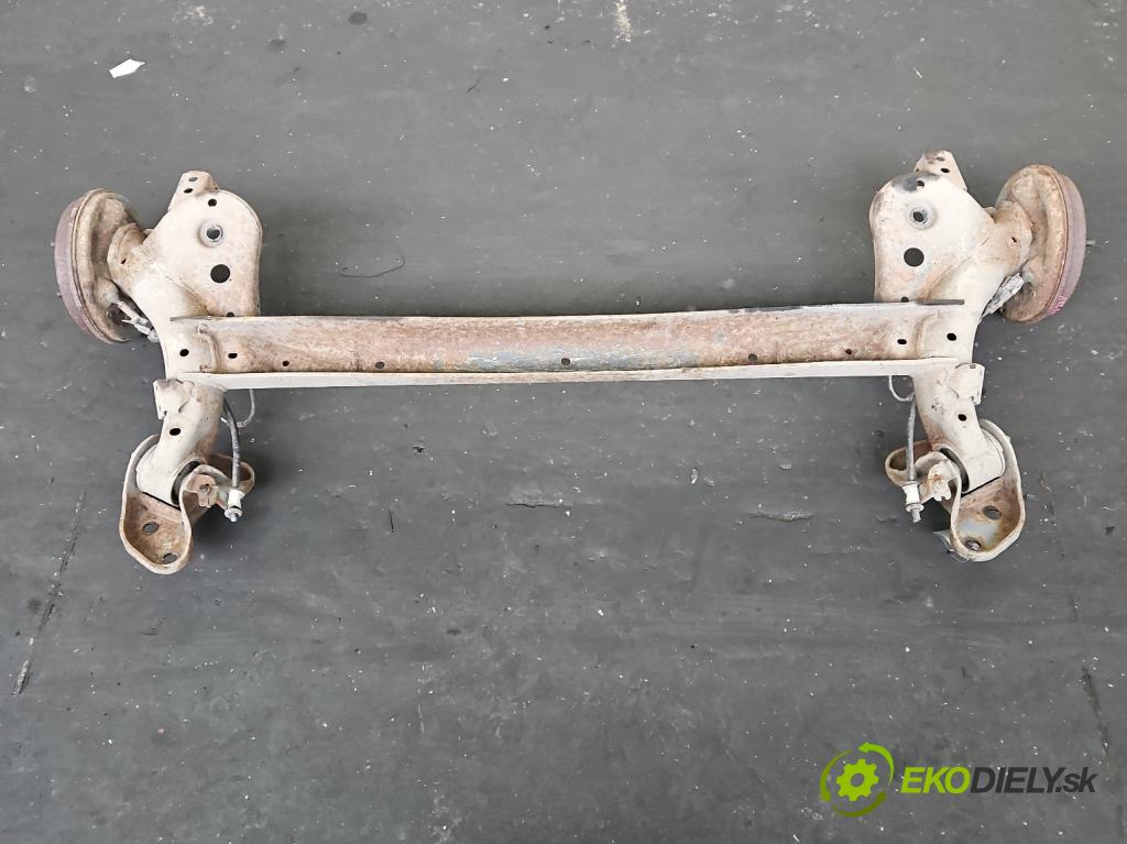 Ford Fiesta Mk7 2008-2017 1.2 16V 82 hp manual 60 kW 1242 cm3 3- zadní výztuha  (Zadní výztuha)