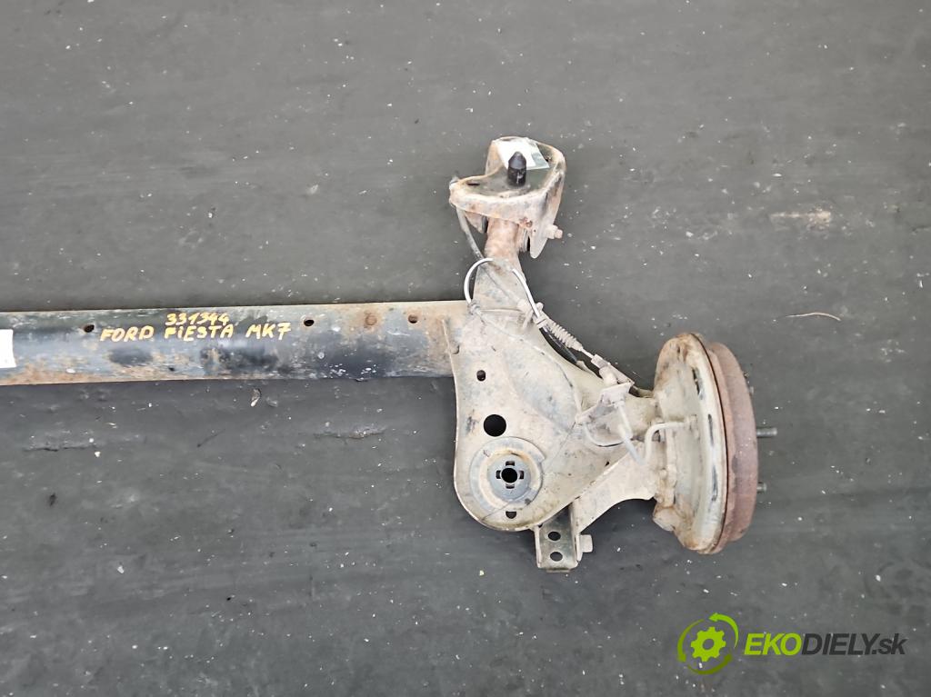 Ford Fiesta Mk7 2008-2017 1.2 16V 82 hp manual 60 kW 1242 cm3 3- zadní výztuha  (Zadní výztuha)