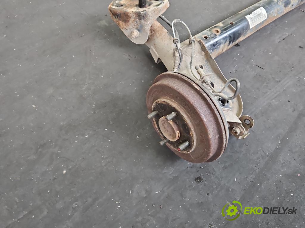 Ford Fiesta Mk7 2008-2017 1.2 16V 82 hp manual 60 kW 1242 cm3 3- zadní výztuha  (Zadní výztuha)