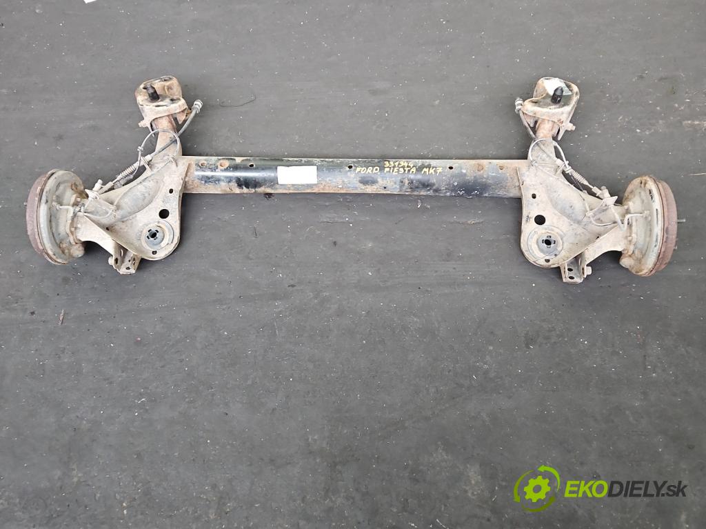 Ford Fiesta Mk7 2008-2017 1.2 16V 82 hp manual 60 kW 1242 cm3 3- zadní výztuha  (Zadní výztuha)