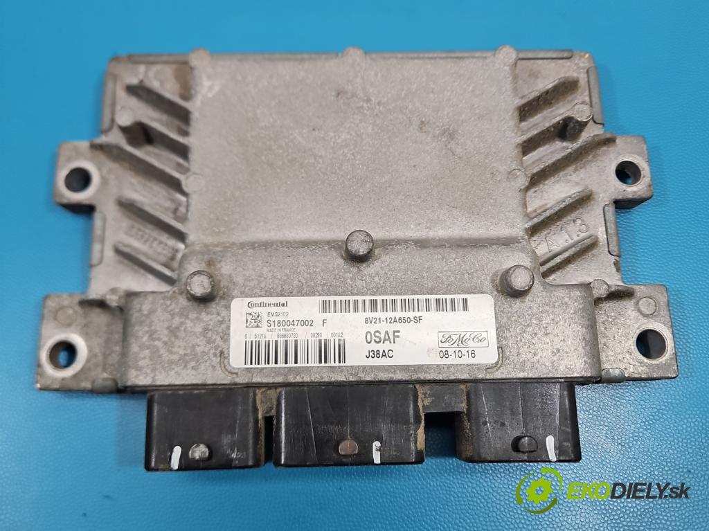 Ford Fiesta Mk7 2008-2017 1.2 16V 82 HP manual 60 kW 1242 cm3 3- riadiaca jednotka motora 8V21-12A650-SF