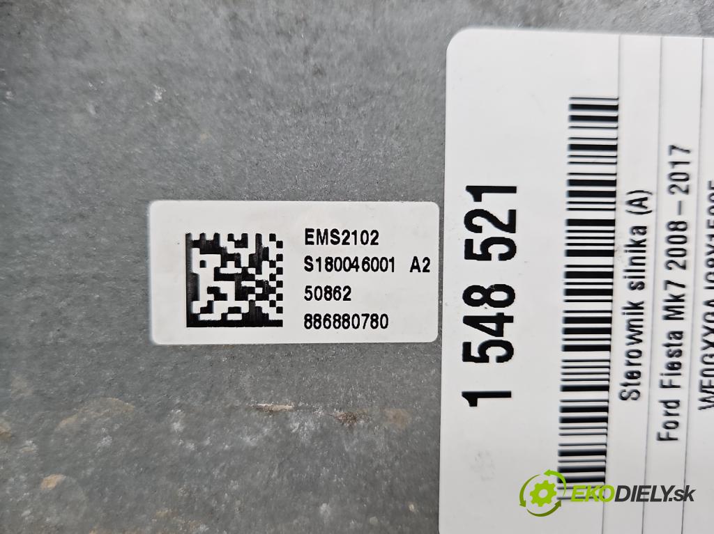 Ford Fiesta Mk7 2008-2017 1.2 16V 82 HP manual 60 kW 1242 cm3 3- riadiaca jednotka motora 8V21-12A650-SF