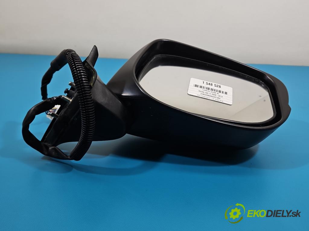 Honda Jazz III 2008-2014 1.3 16V 99 hp automatic 73 kW 1339 cm3 5- zpětné zrcátko pravé  (Klika dveří ostatní)