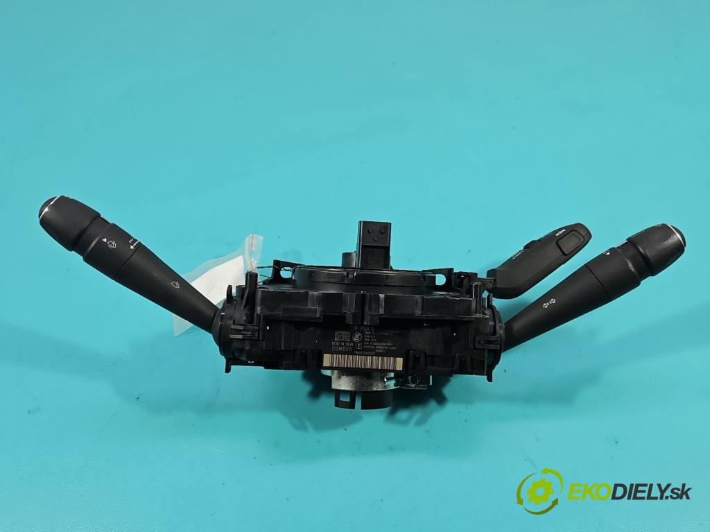 Peugeot 508 II 2018- 1.5 hdi 131 HP manual 96 kW 1499 cm3 5- prepínač komplex: 98312600ZD (Prepínacie páčky pod volantom)