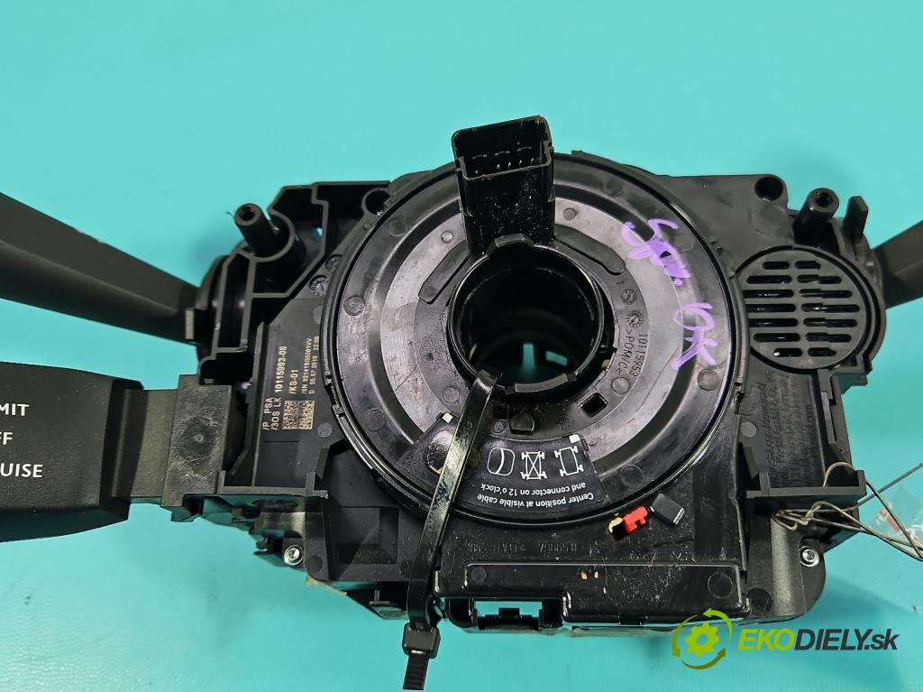 Peugeot 508 II 2018- 1.5 hdi 131 HP manual 96 kW 1499 cm3 5- prepínač komplex: 98312600ZD (Prepínacie páčky pod volantom)