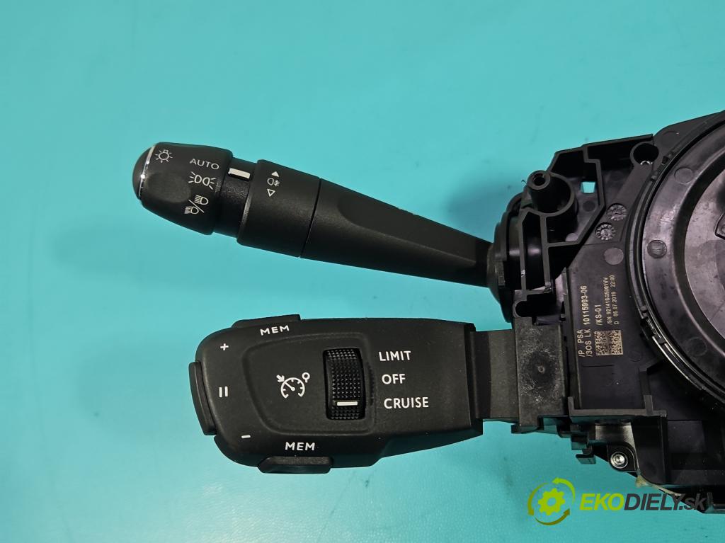 Peugeot 508 II 2018- 1.5 hdi 131 HP manual 96 kW 1499 cm3 5- prepínač komplex: 98312600ZD (Prepínacie páčky pod volantom)