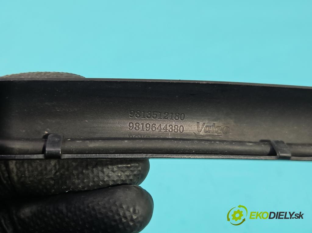 Peugeot 508 II 2018- 1.5 hdi 131 hp manual 96 kW 1499 cm3 5- rameno stěrače pravé 9813512180