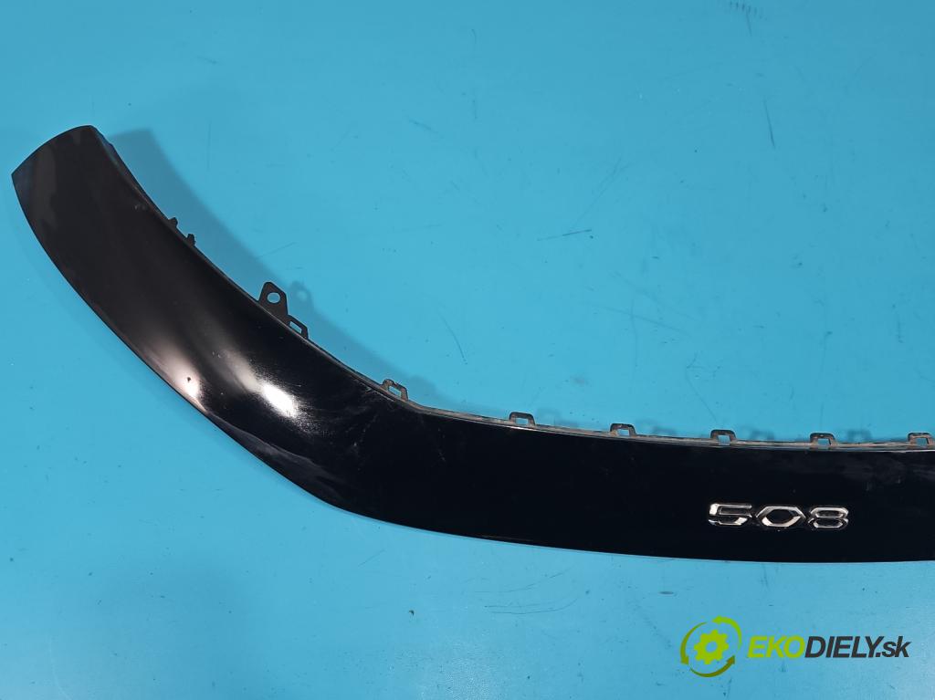Peugeot 508 II 2018- 1.5 hdi 131 HP manual 96 kW 1499 cm3 5- nárazník predné 9816123977 (Kľučka dverí ostatné)