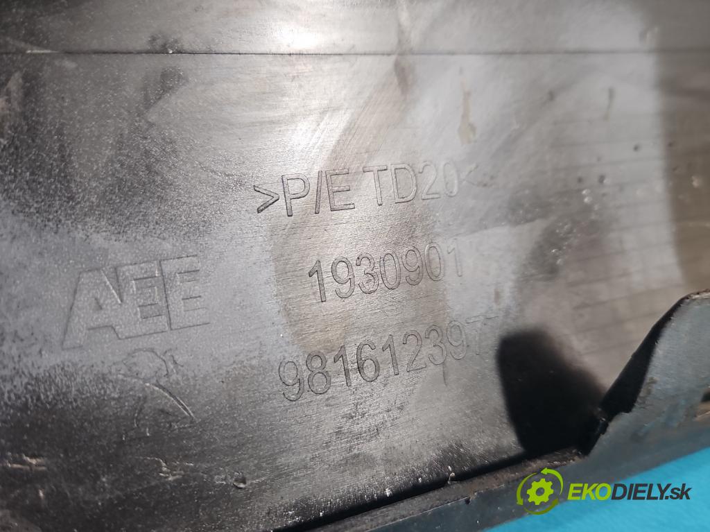 Peugeot 508 II 2018- 1.5 hdi 131 HP manual 96 kW 1499 cm3 5- nárazník predné 9816123977 (Kľučka dverí ostatné)