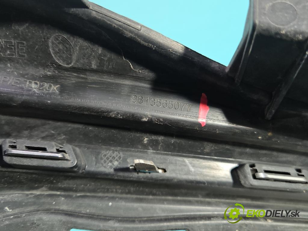 Peugeot 508 II 2018- 1.5 hdi 131 HP manual 96 kW 1499 cm3 5- blenda mriežka: nárazník pravé 9813565077