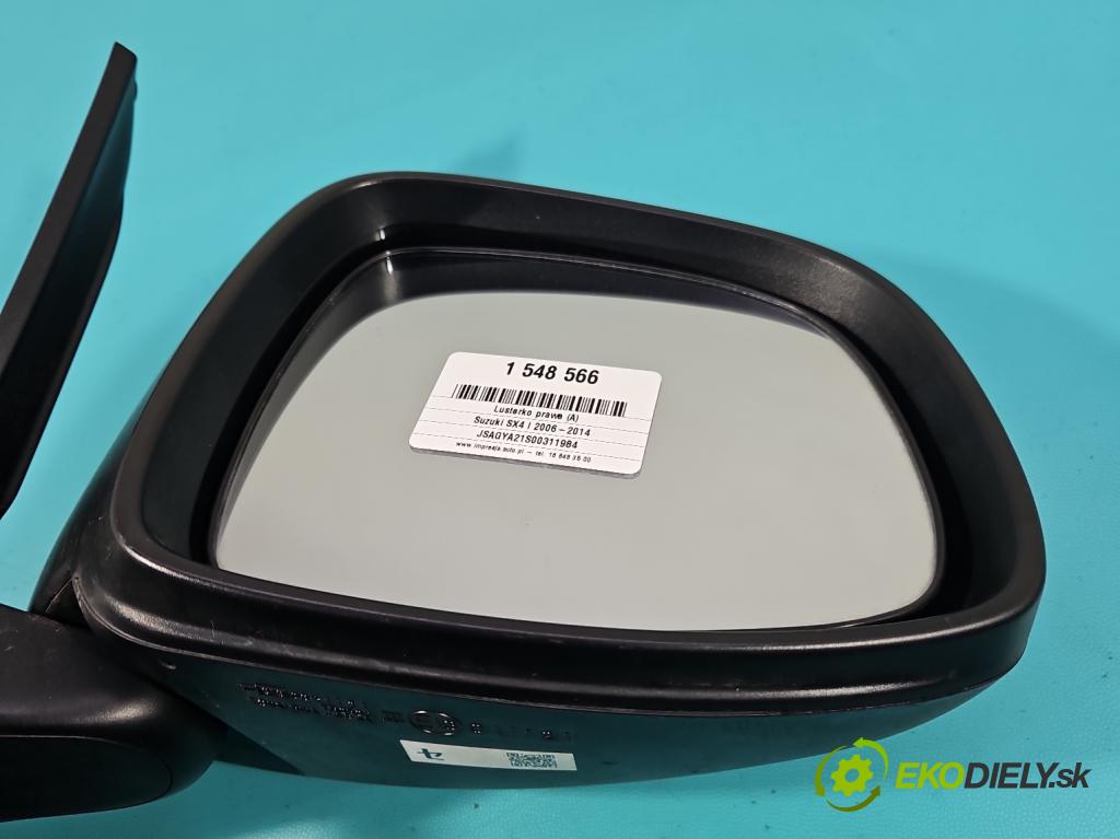 Suzuki SX4 I 2006-2014 1.6 16v 120 hp manual 88 kW 1586 cm3 5- zpětné zrcátko pravé  (Klika dveří ostatní)