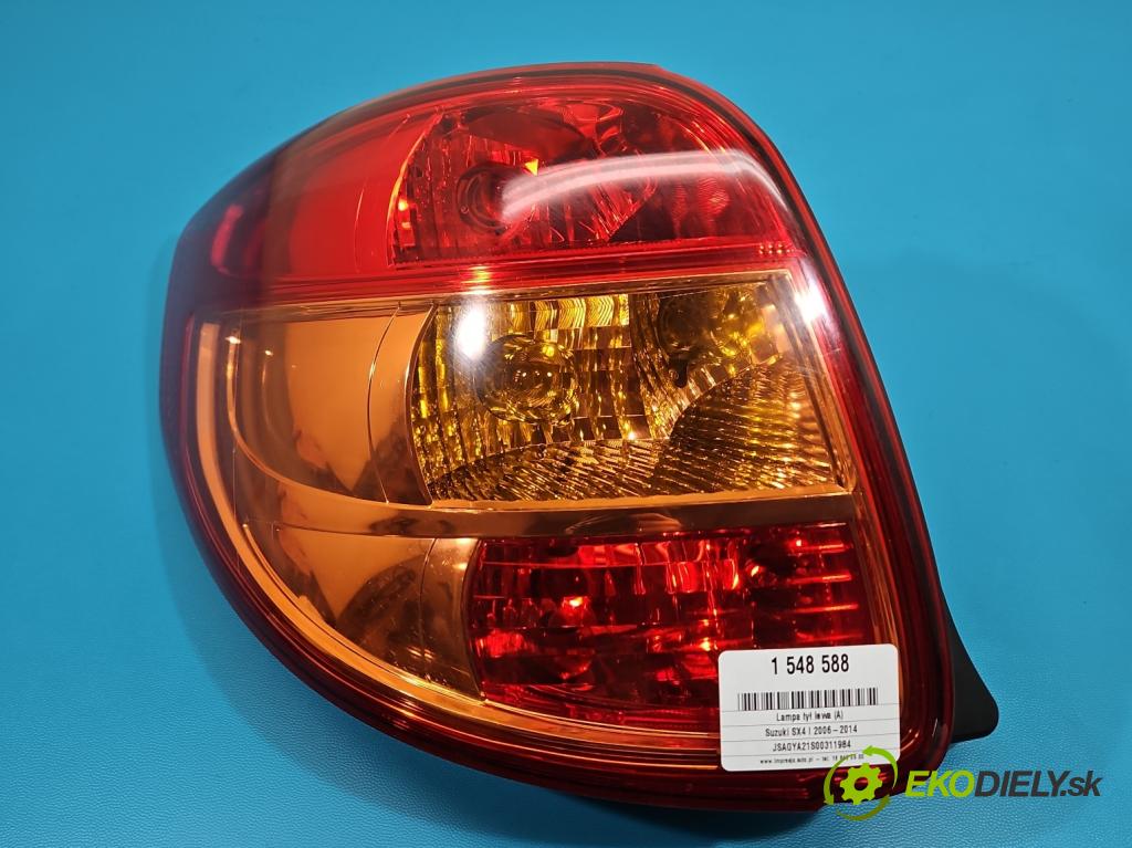 Suzuki SX4 I 2006-2014 1.6 16v 120 HP manual 88 kW 1586 cm3 5- svetlo / reflektor zadné ľavé 220-59181 (Kľučka dverí ostatné)