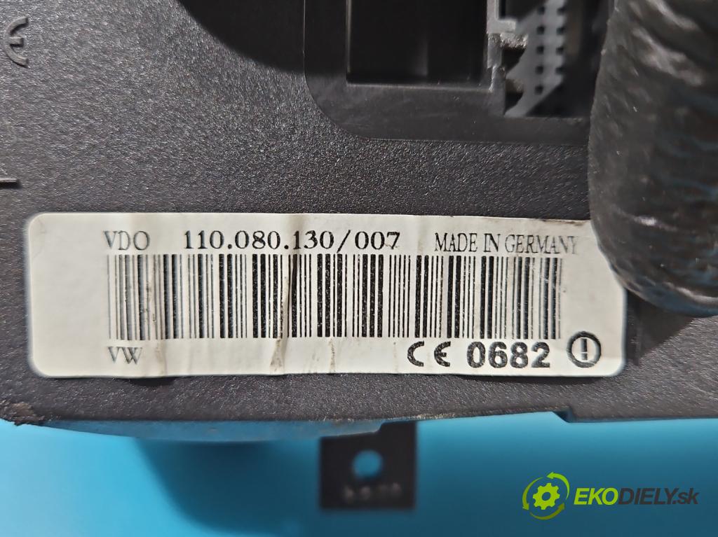 Vw Golf IV 1997-2003 1.9 tdi 101 HP manual 74 kW 1896 cm3 5- prístrojovka/ budíky 1J0920806G (Prístrojová doska)