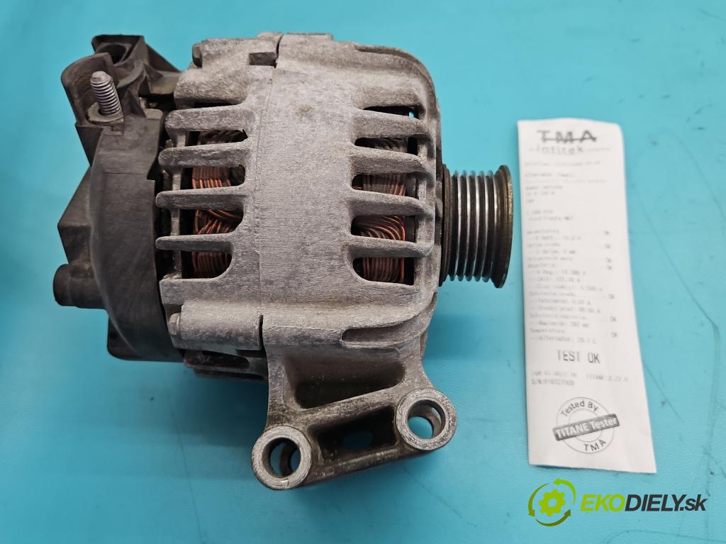 Ford Fiesta Mk7 2008-2017 1.2 16V 82 HP manual 60 kW 1242 cm3 3- Alternator 7G9N-10300-CC (Alternátor)