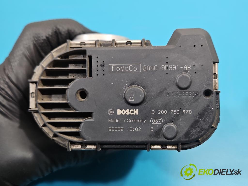 Ford Fiesta Mk7 2008-2017 1.2 16V 82 HP manual 60 kW 1242 cm3 3- klapka 8A6G-9F991-AB (Škrtiaca klapka)