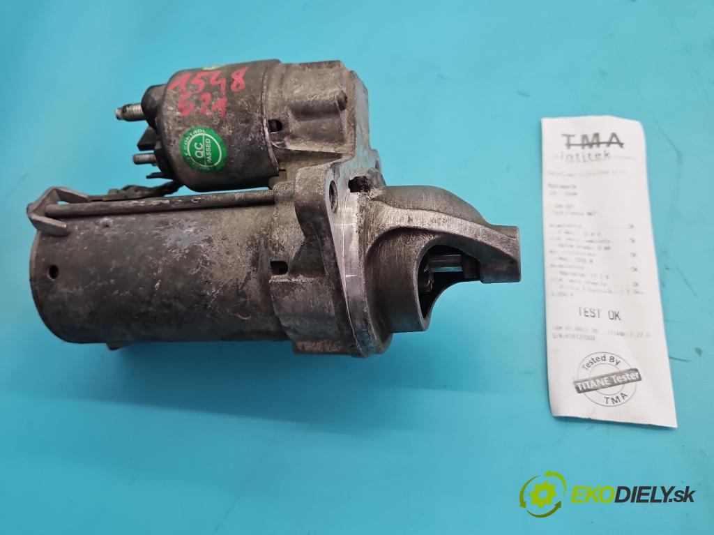 Ford Fiesta Mk7 2008-2017 1.2 16V 82 HP manual 60 kW 1242 cm3 3- štartér 8V21-11000-BC (Štartér)