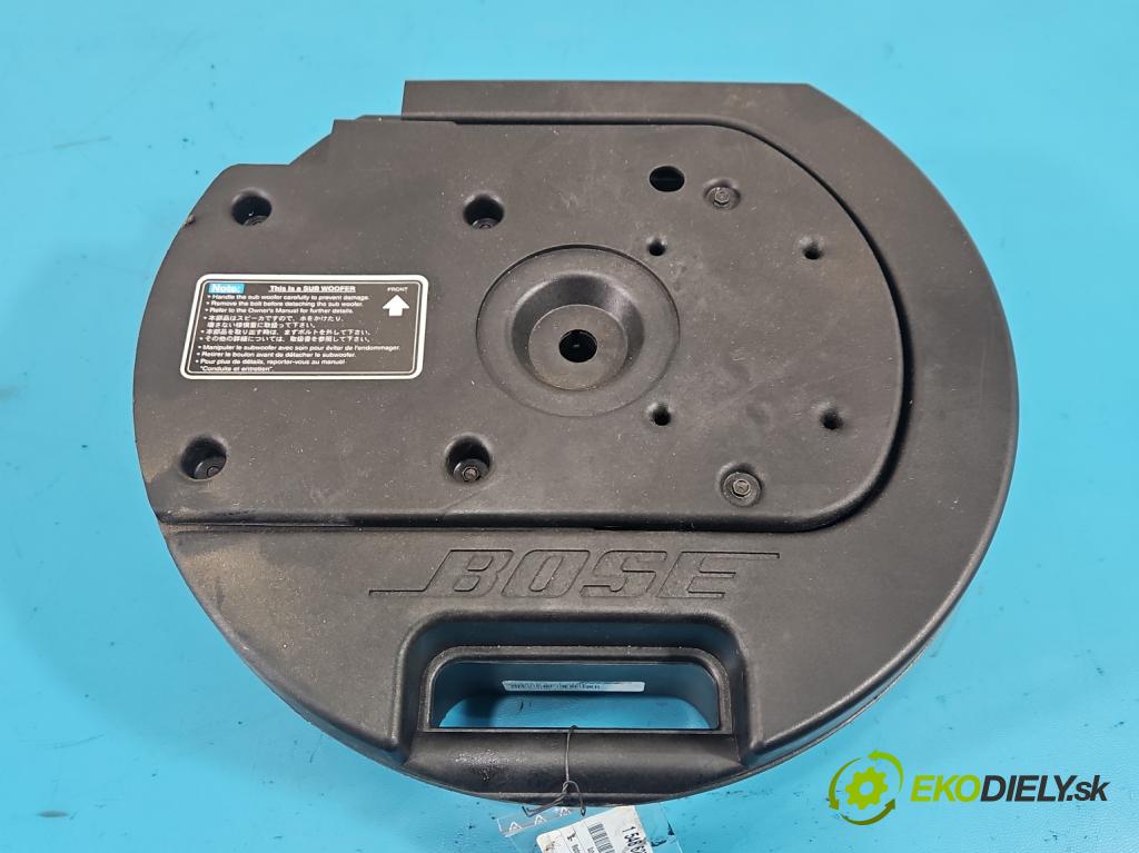 Mazda 6 I GG 2002-2007 2.0 citd 143 HP manual 105 kW 1998 cm3 5- Subwoofer: GJ5A66960 (Audio zariadenie)