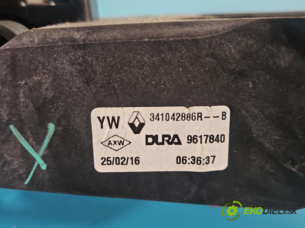 Renault Kadjar 2015-2022 1.2 131 HP manual 96 kW 1197 cm3 5- Páka: Změny: stupeň,rýchlosť 341042886R (Rýchlostná páka (kulisa))