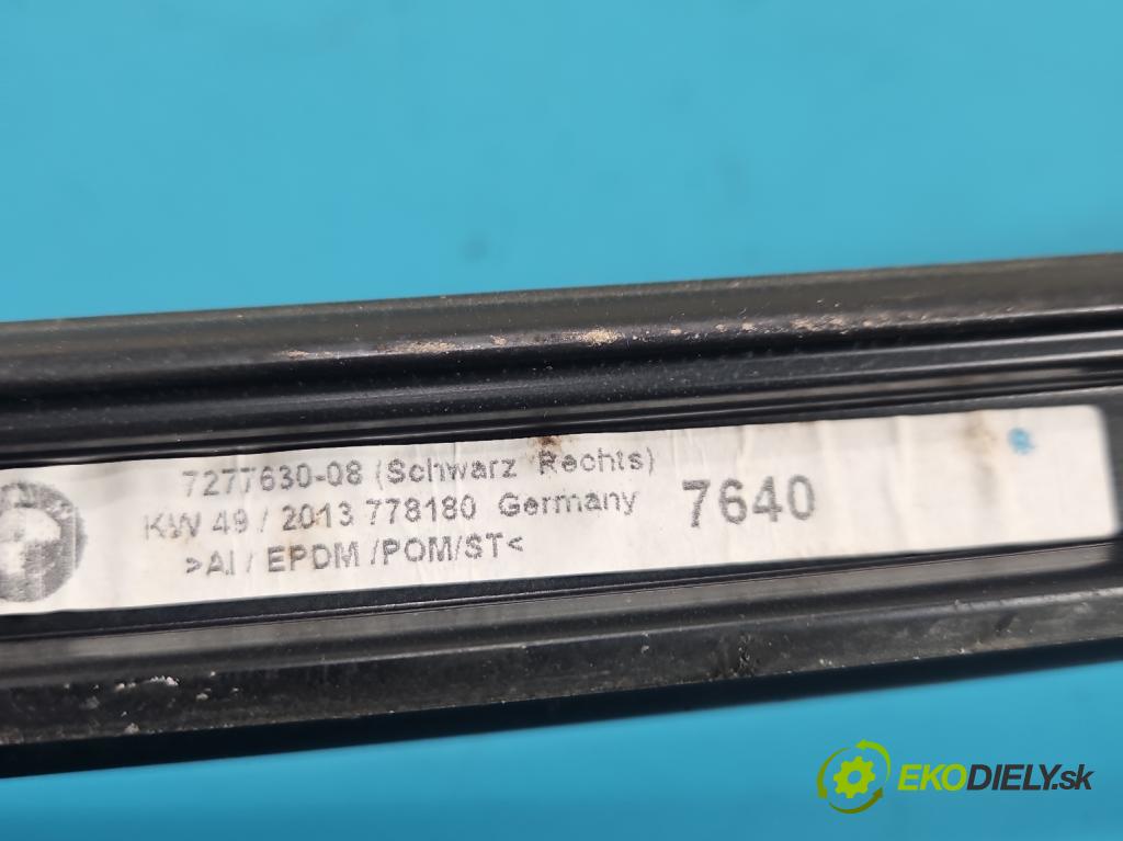 Bmw 3 F30 2011-2018 2.0d 184hp manual 135 kW 1995 cm3 5- zábradlí: 7277630