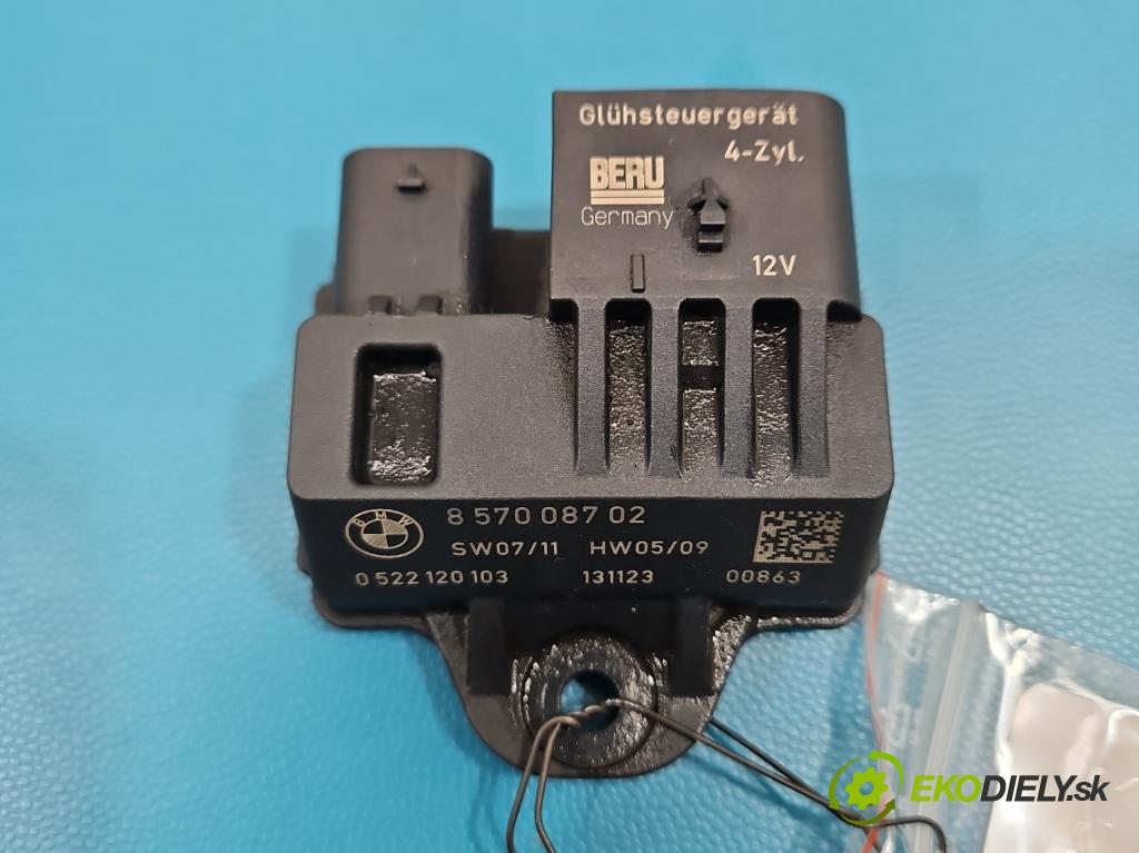 Bmw 3 F30 2011-2018 2.0d 184hp manual 135 kW 1995 cm3 5- Relé: svíčky: zařicích: 8570087 (Relé)