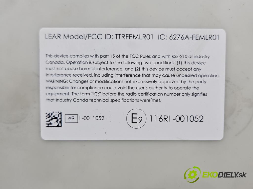 Bmw 3 F30 2011-2018 2.0d 184hp manual 135 kW 1995 cm3 5- riadiaca jednotka motora 0281030871