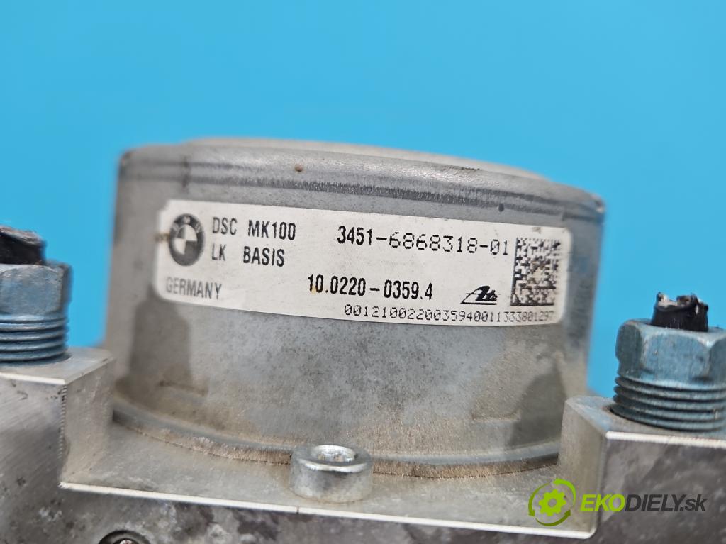 Bmw 3 F30 2011-2018 2.0d 184hp manual 135 kW 1995 cm3 5- čerpadlo abs 6868319 (Pumpa ABS)