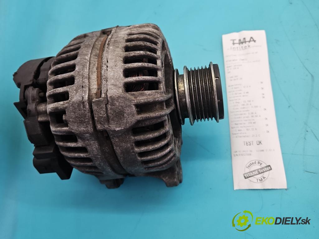 Vw Golf IV 1997-2003 1.9 tdi 101 HP manual 74 kW 1896 cm3 5- Alternator 038903024F (Alternátor)