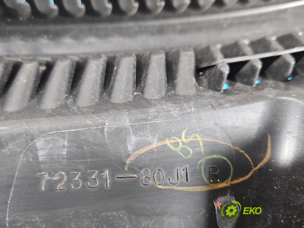 Suzuki SX4 I 2006-2014 1.6 16v 120 HP manual 88 kW 1586 cm3 5- torpédo 72331-80J1R (Torpédo (plast pod čelným sklom))