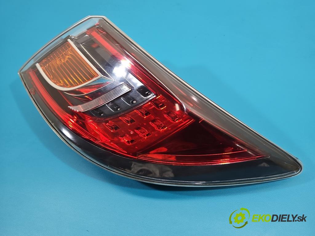 Mazda 6 II GH 2007-2012 2.0 16V 147 HP manual 108 kW 1998 cm3 5- svetlo / reflektor zadné pravé 220-41055 (Kľučka dverí ostatné)