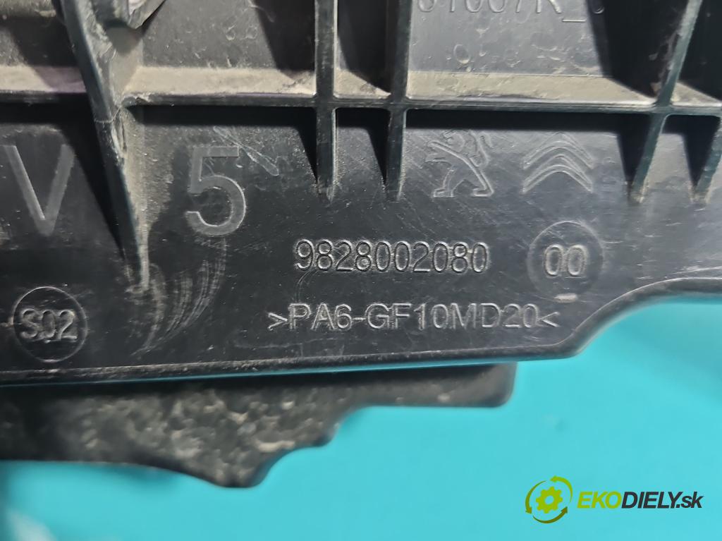 Peugeot 508 II 2018- 1.5 hdi 131 HP manual 96 kW 1499 cm3 5- obal filtra vzduchu 9828002080 (Obal vzduchového filtra)