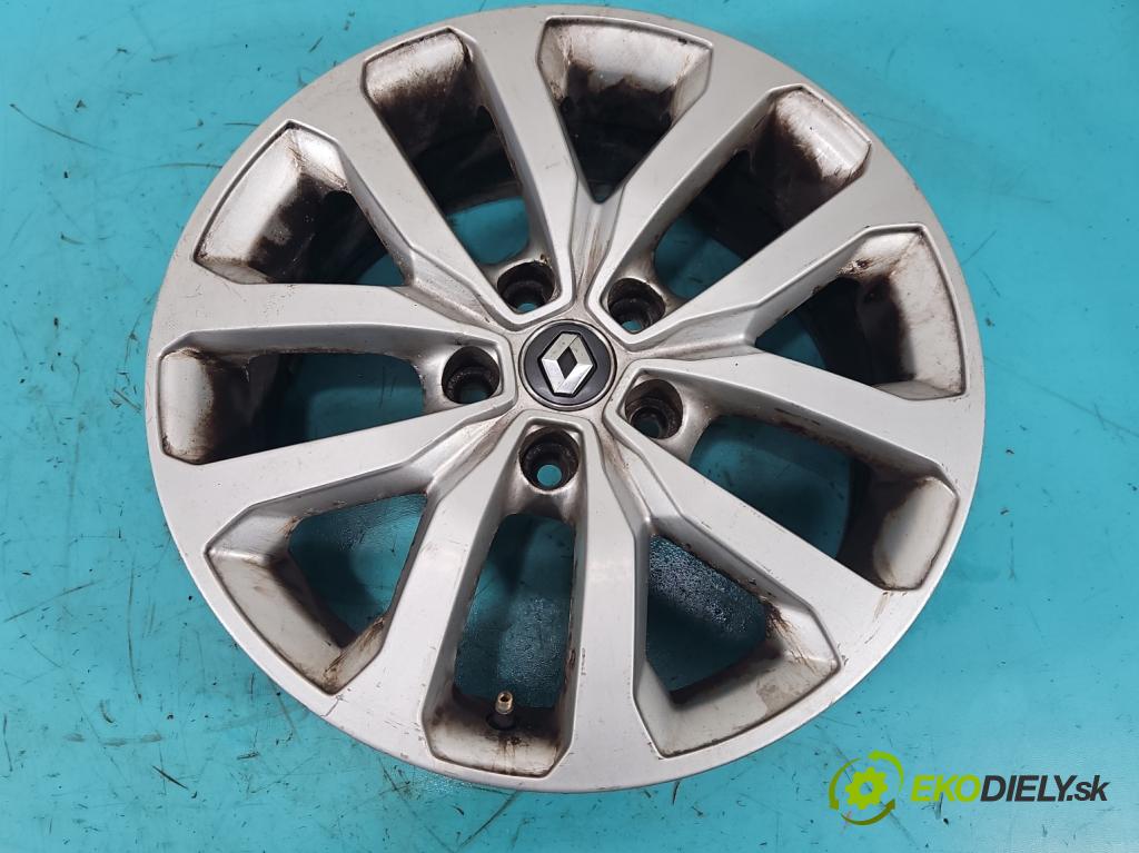 Renault Kadjar 2015-2022 1.2 131 HP manual 96 kW 1197 cm3 5- Disk hliník 17"