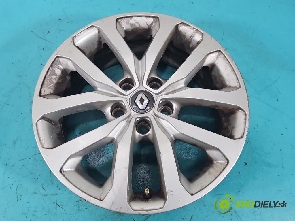 Renault Kadjar 2015-2022 1.2 131 HP manual 96 kW 1197 cm3 5- Disk hliník 17"