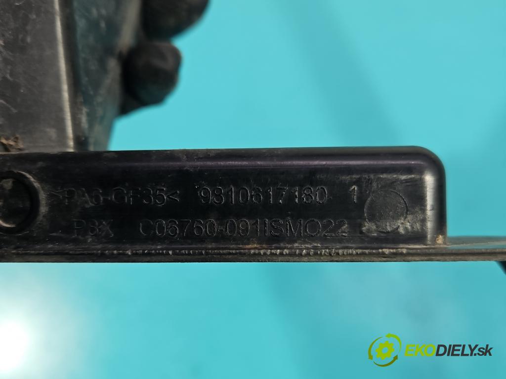 Peugeot 508 II 2018- 1.5 hdi 131 hp manual 96 kW 1499 cm3 5- Vstup: vzduchu 9810617180