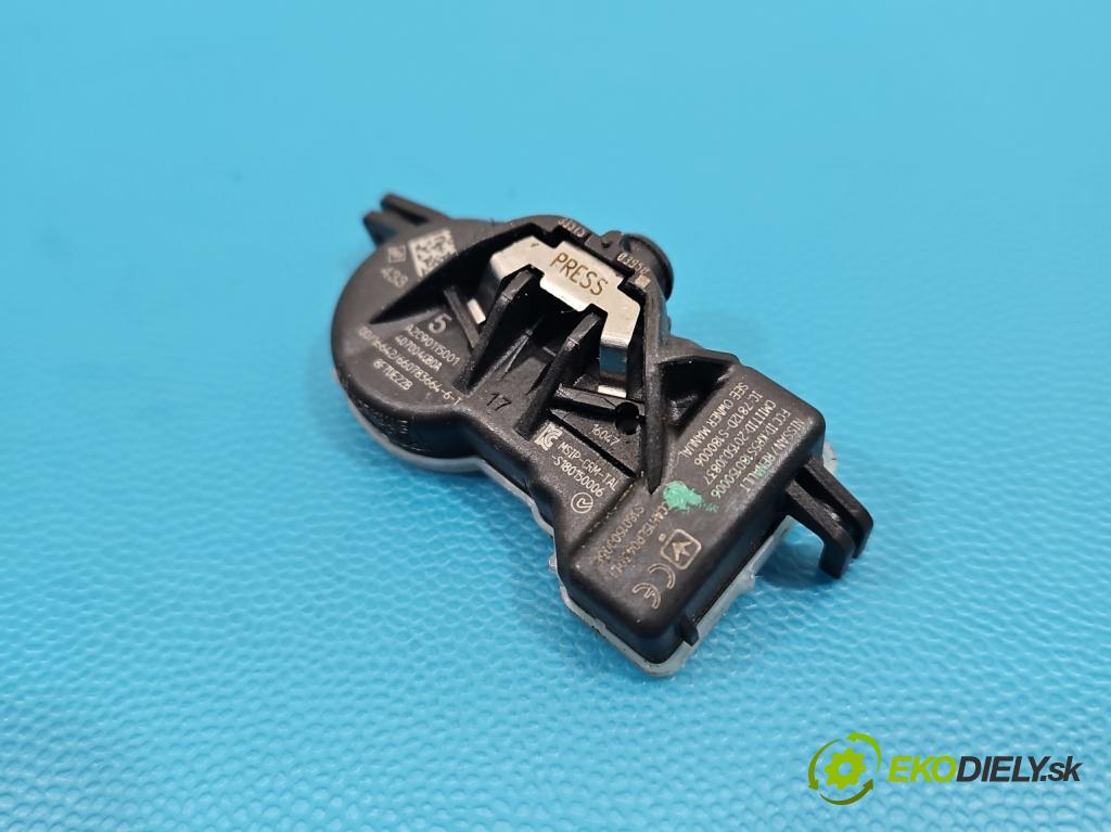 Renault Kadjar 2015-2022 1.2 131 HP manual 96 kW 1197 cm3 5- snímač tlak: pneumatika A2C90115001 (Snímač tlaku v pneumatike)