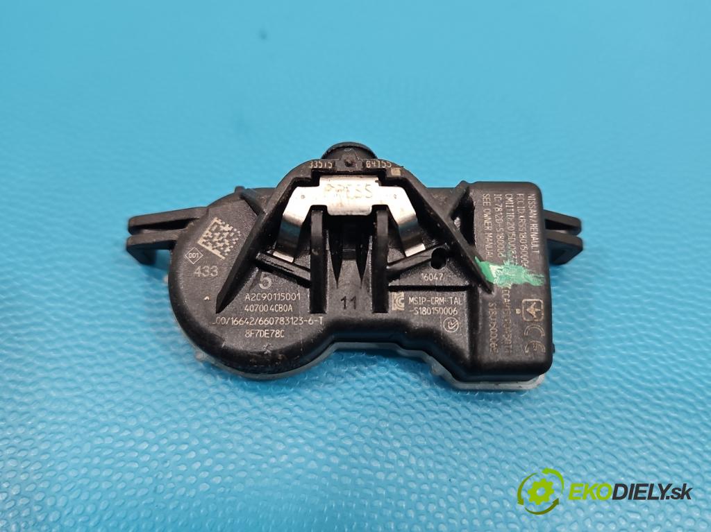 Renault Kadjar 2015-2022 1.2 131 HP manual 96 kW 1197 cm3 5- snímač tlak: pneumatika A2C90115001 (Snímač tlaku v pneumatike)