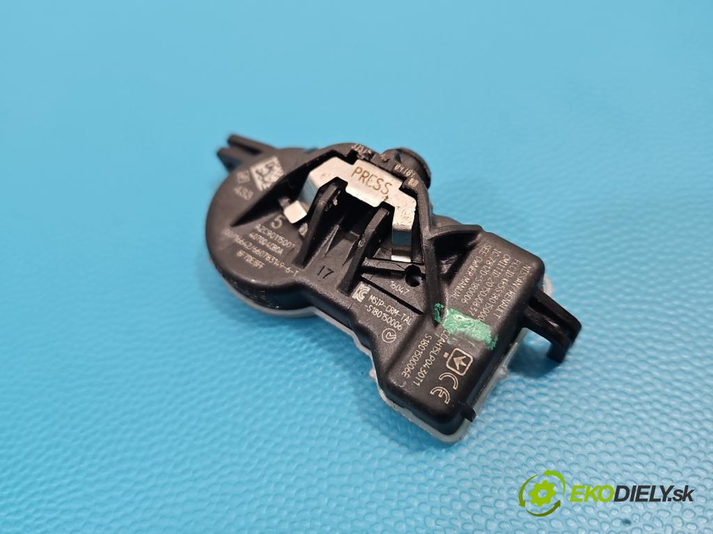 Renault Kadjar 2015-2022 1.2 131 HP manual 96 kW 1197 cm3 5- snímač tlak: pneumatika A2C90115001 (Snímač tlaku v pneumatike)