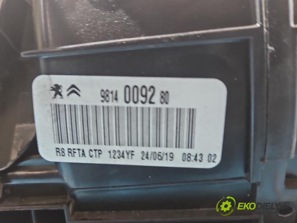 Peugeot 508 II 2018- 1.5 hdi 131 hp manual 96 kW 1499 cm3 5- radiátor 9814009280 (Radiátor topení)