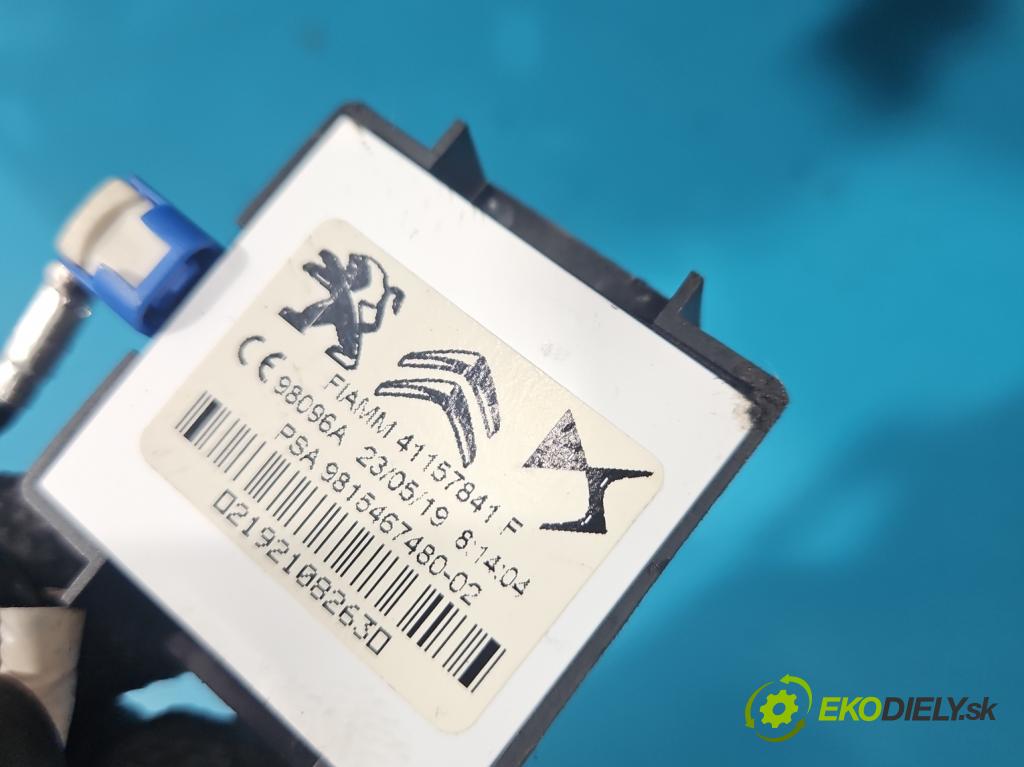 Peugeot 508 II 2018- 1.5 hdi 131 hp manual 96 kW 1499 cm3 5- radiátor 9814009280 (Radiátor topení)