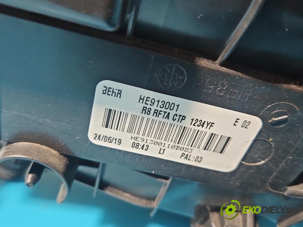 Peugeot 508 II 2018- 1.5 hdi 131 hp manual 96 kW 1499 cm3 5- radiátor 9814009280 (Radiátor topení)