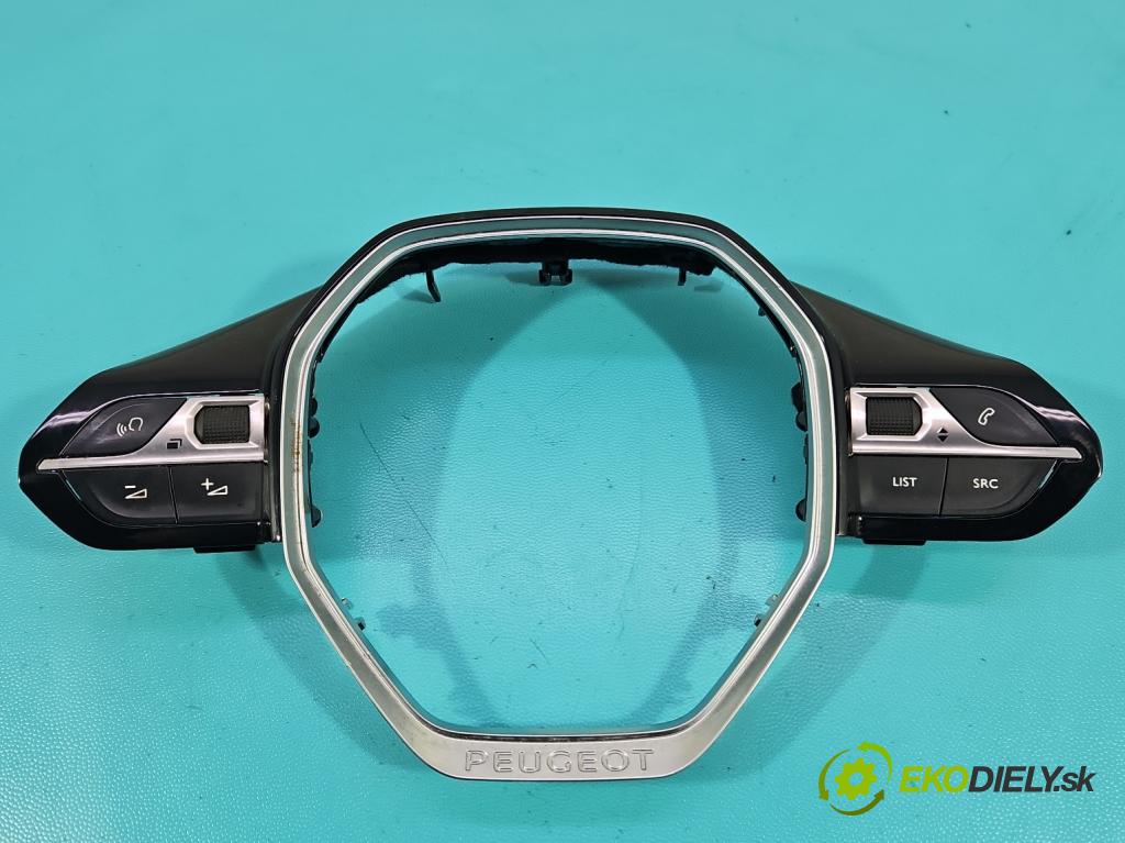 Peugeot 508 II 2018- 1.5 hdi 131 hp manual 96 kW 1499 cm3 5- Přepínač multifunkční: řízení: 9812313777 (Páčky pod volantem)