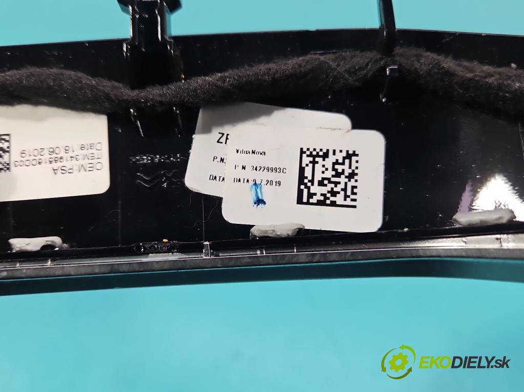 Peugeot 508 II 2018- 1.5 hdi 131 hp manual 96 kW 1499 cm3 5- Přepínač multifunkční: řízení: 9812313777 (Páčky pod volantem)